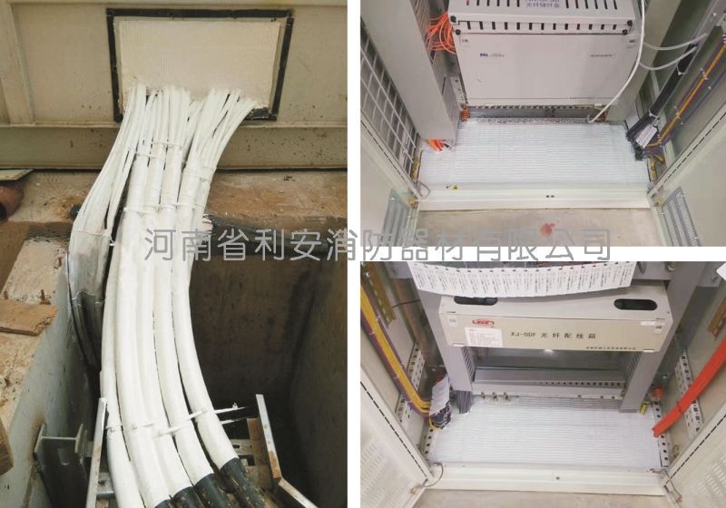 防火封堵板材施工现场